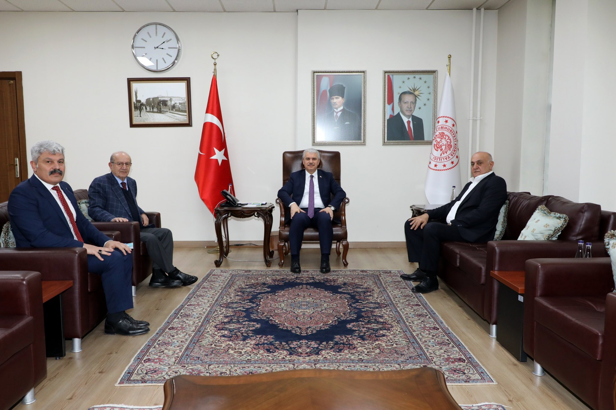 Erkoyuncu’dan Vali Akın’a ziyaret