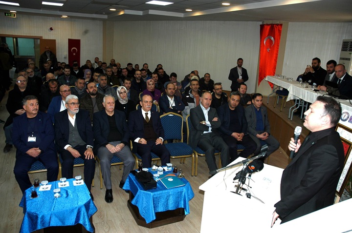 Büro Memur-Sen Konya 1 No’lu Şube’de Koçyiğit güven tazeledi