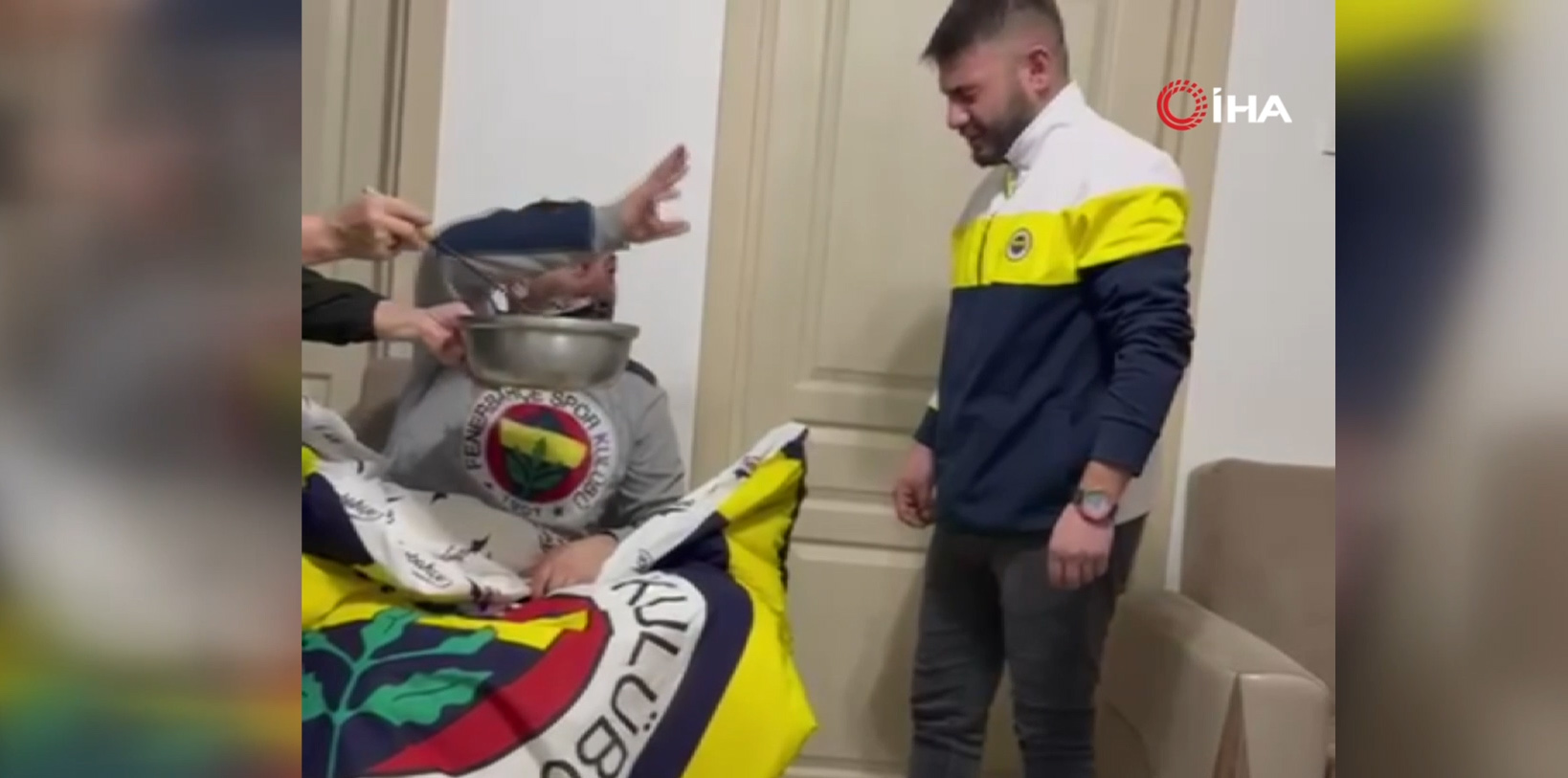 Fenerbahçeli taraftar Galatasaray derbisi için  kurşun döktürdü