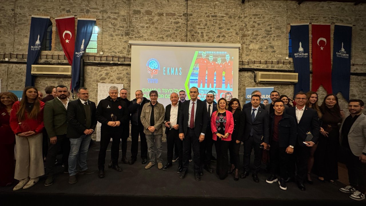 9. TSYD Ege'de Yılın Spor Ödülleri sahiplerine verildi