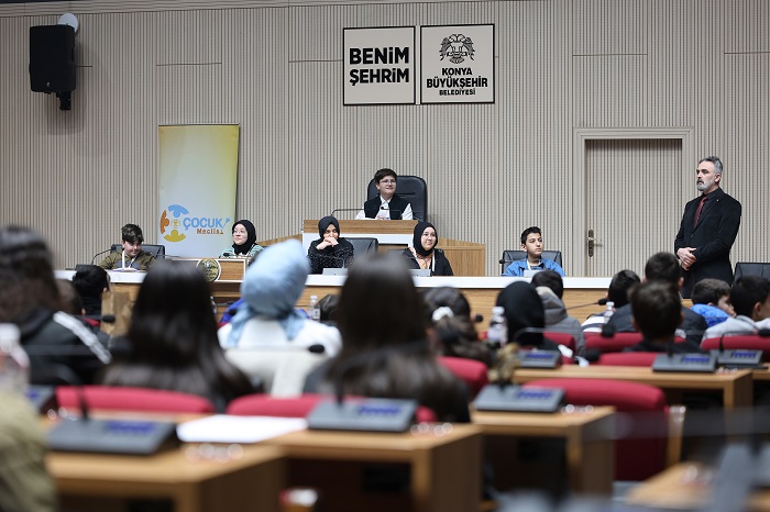 Konya Büyükşehir Çocuk Meclisi’nin 5. toplantısı gerçekleşti