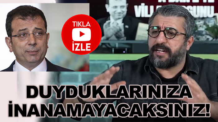 Duyduklarınıza inanamayacaksınız! Emre Erciş'ten İmamoğlu ile ilgili şok iddialar!