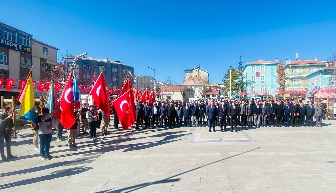 Bozkır'da 18 Mart Çanakkale Zaferi ve Şehitleri Anma programı düzenlendi