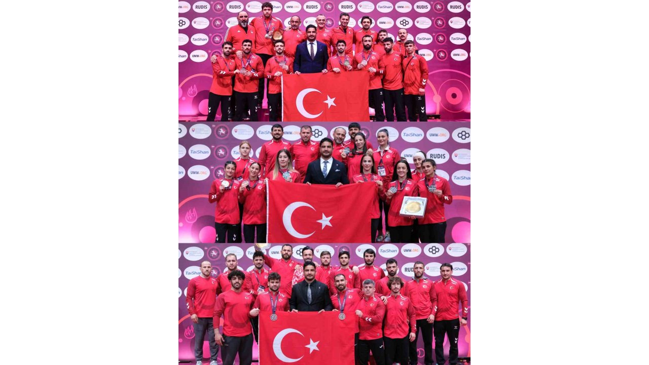 Türkiye güreşte 14 madalya daha kazandı