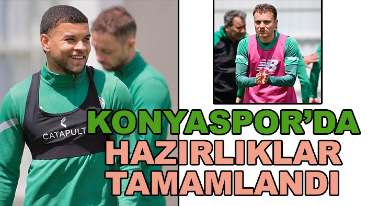 Konyaspor'da Antalya hazırlıkları tamam