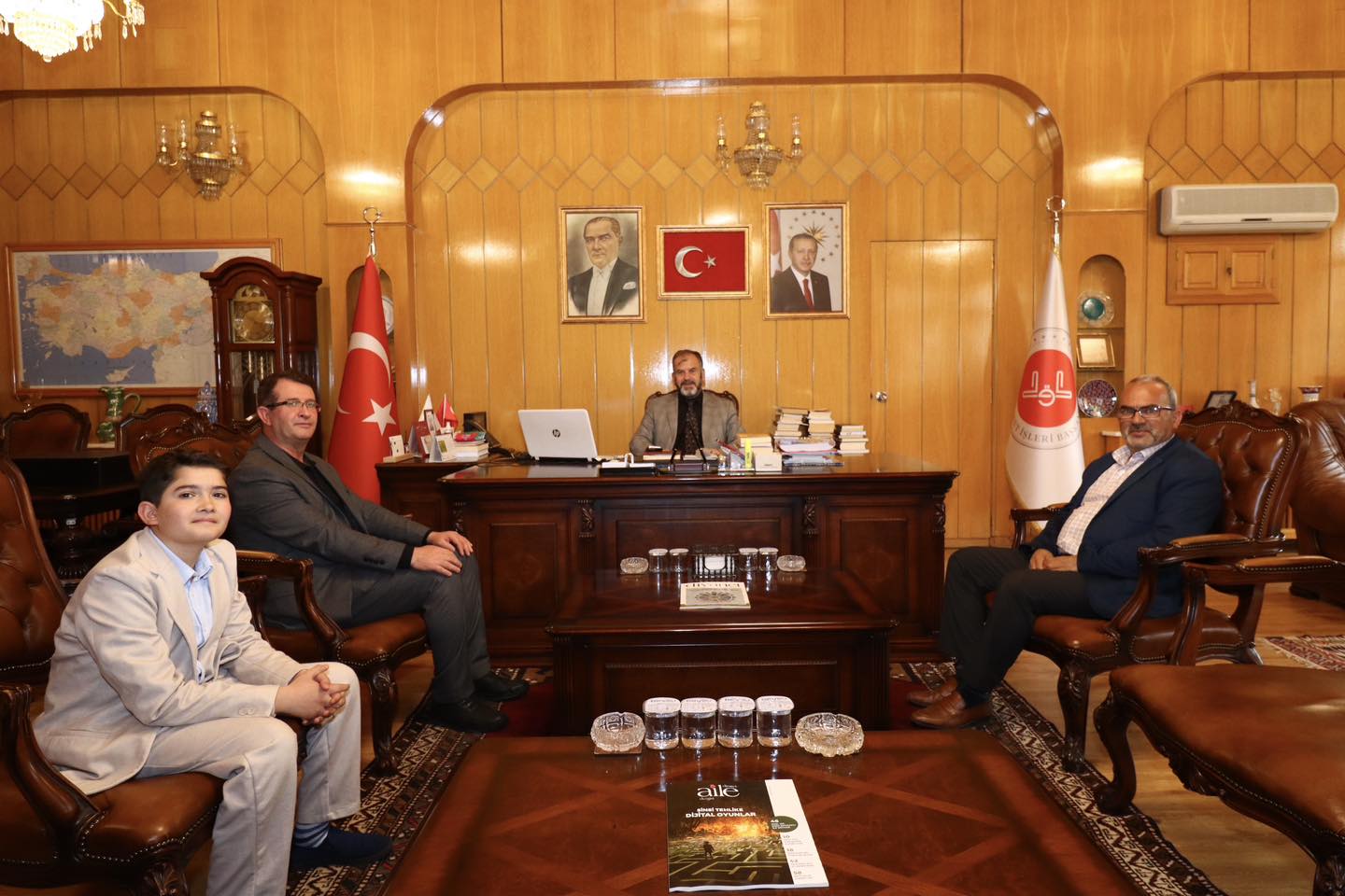 Müftü Öge, Türkiye ikincisi hafızı ağırladı