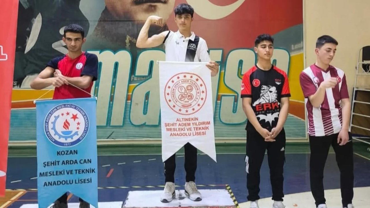 Konyalı sporcu Türkiye 1.si oldu