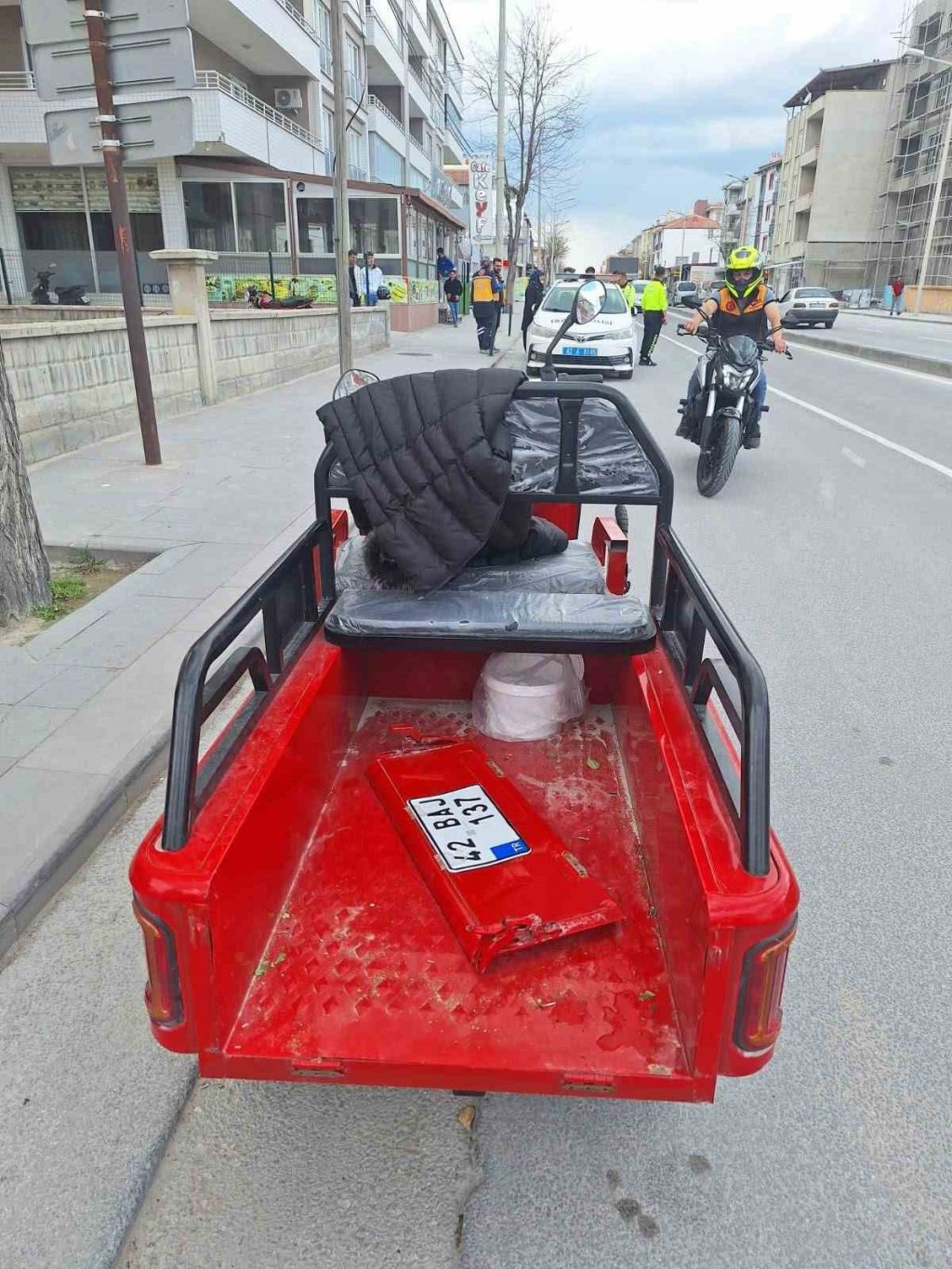 Karapınar’da motosikletler çarpıştı