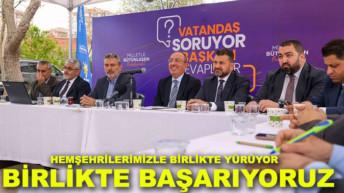 Başkan Kavuş: Hemşehrilerimizle birlikte yürüyor, birlikte başarıyoruz