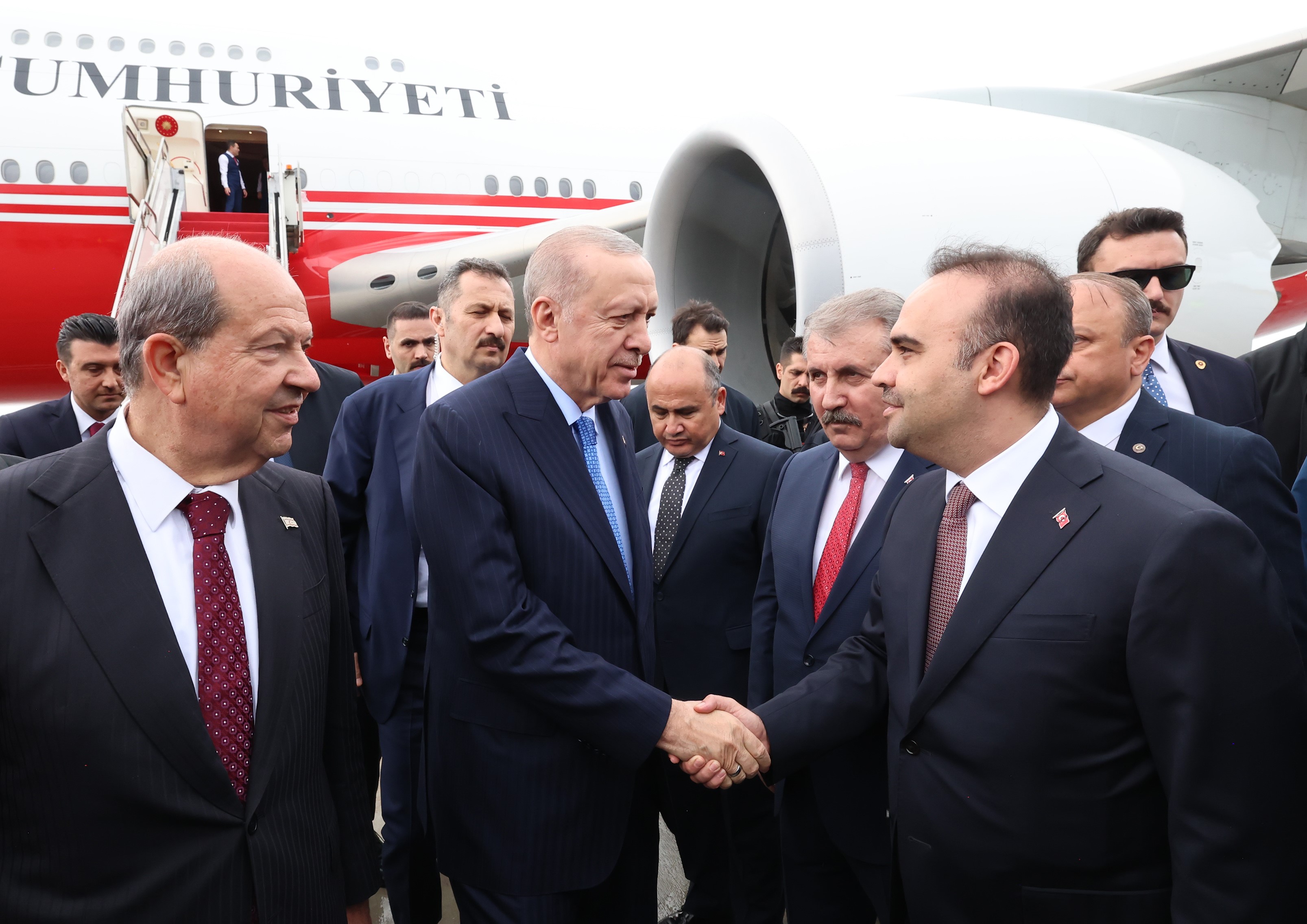 Cumhurbaşkanı Erdoğan KKTC’de