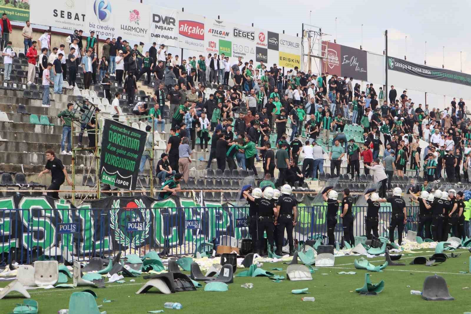 59 yıl sonra amatöre düşen Denizlispor’a bir darbede disiplin kurulundan
