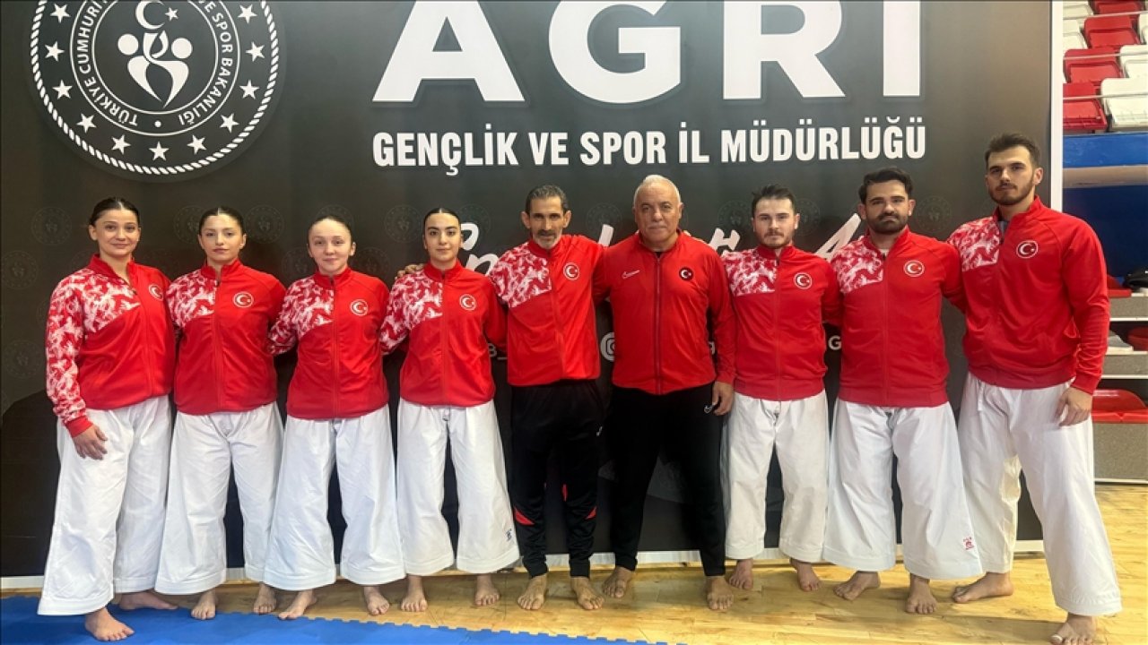 Milli karateciler altın madalya istiyor