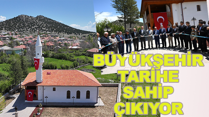 Konya Büyükşehir Belediyesi, tarihi eserlere sahip çıkıyor