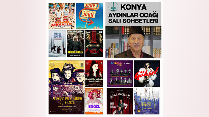 Konya kültür sanat  ajandası
