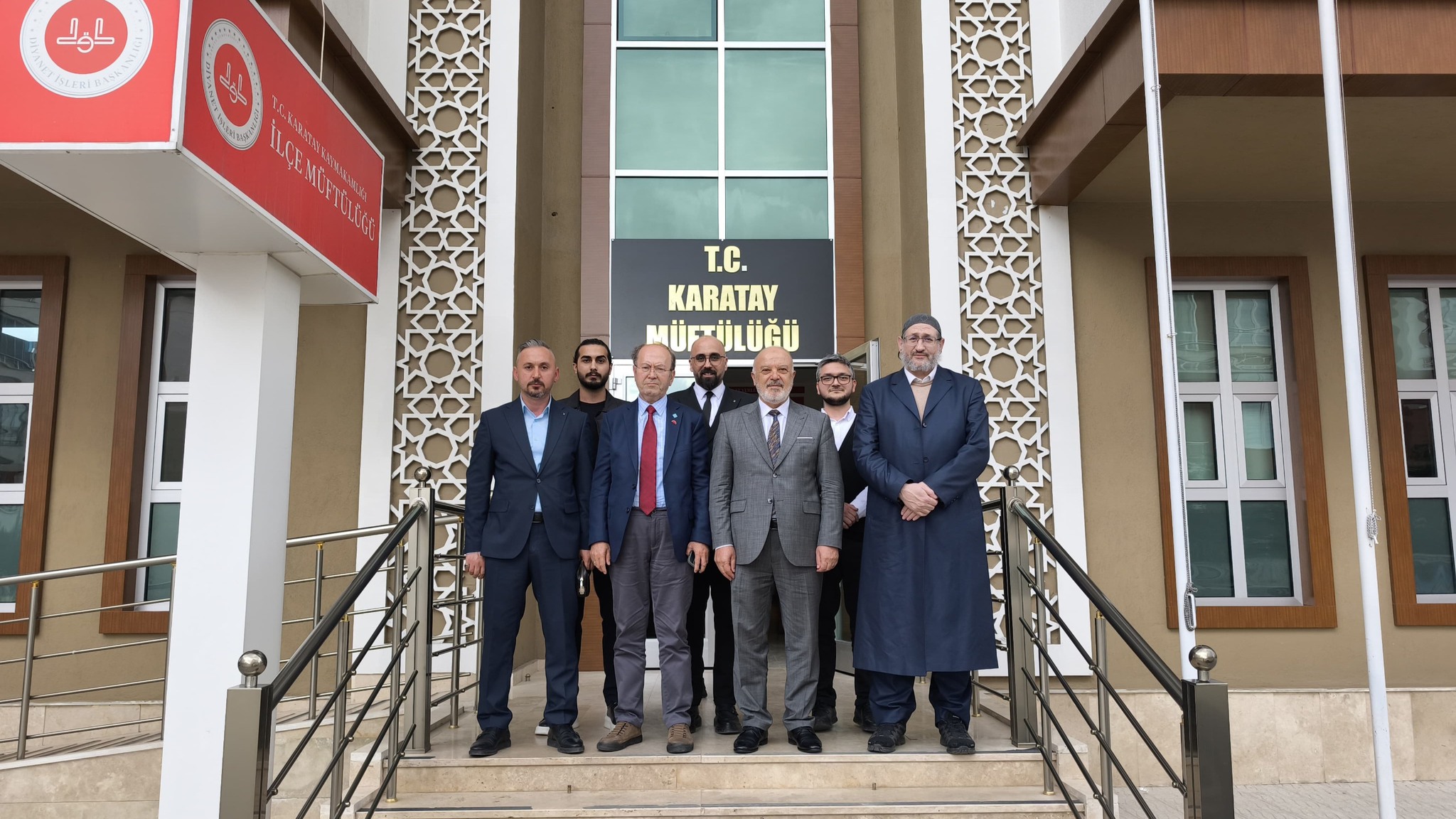 Yazar Kaplan’dan müftülük ziyareti