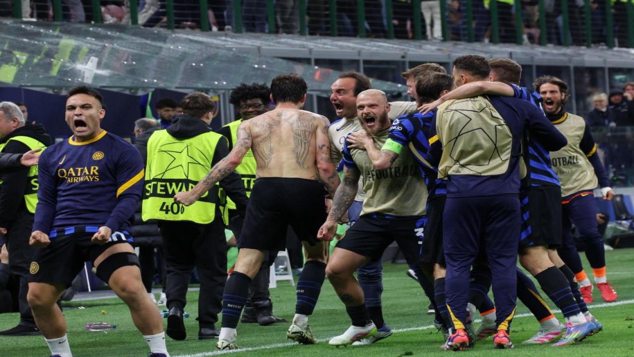 Şampiyonlar Ligi'nde ilk finalist Inter