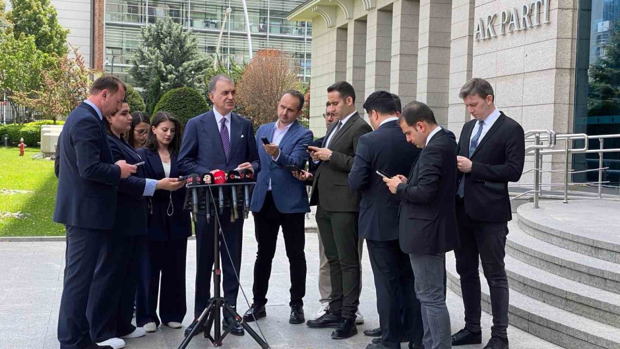 AK Parti Sözcüsü Çelik: "Terörsüz Türkiye süreci bir devlet politikasıdır"