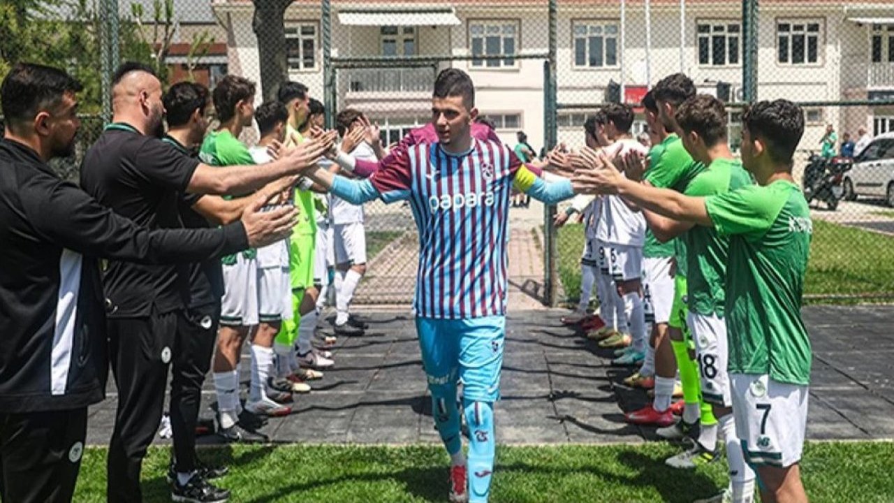 U-19 Konyaspor Trabzonspor'a yenildi