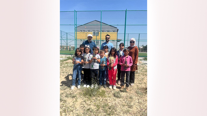 Karapınar’da 110 fidan  geleceğe nefes olacak