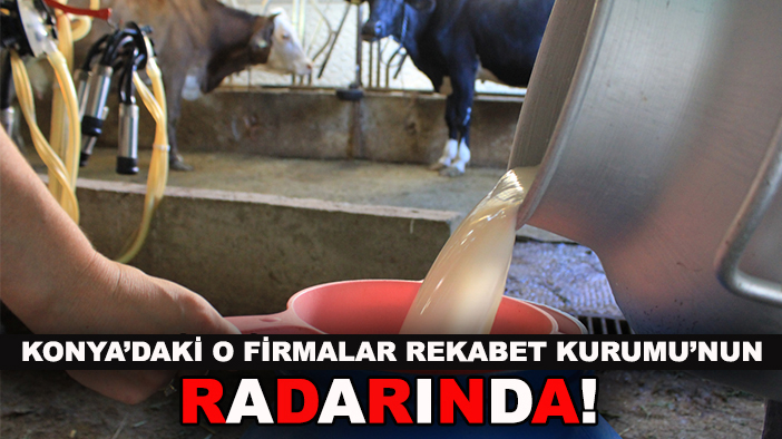 Konya'daki o firmalar Rekabet Kurumu'nun radarında! Listede Konya firmalarıda var