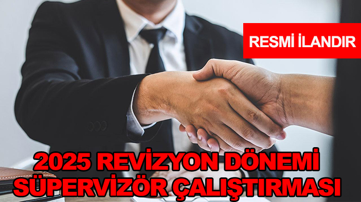 Türkiye Şeker Fabrikaları A.Ş. Ereğli Şeker Fabrikası Müdürlüğü 2025 revizyon dönemi süpervizör çalıştırması
