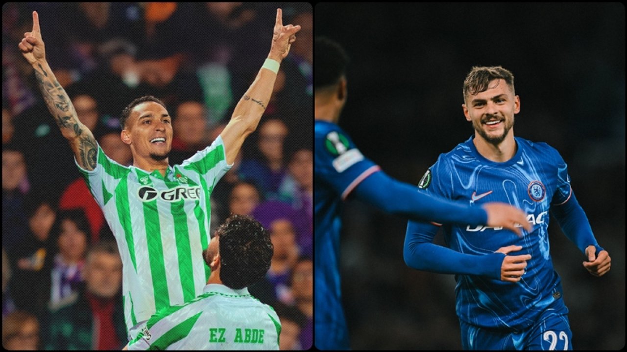 UEFA Konferans Ligi Chelsea ve Real Betis finale çıktı