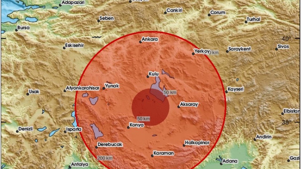 Son Dakika! Deprem Konya’yı uykudan uyandırdı!