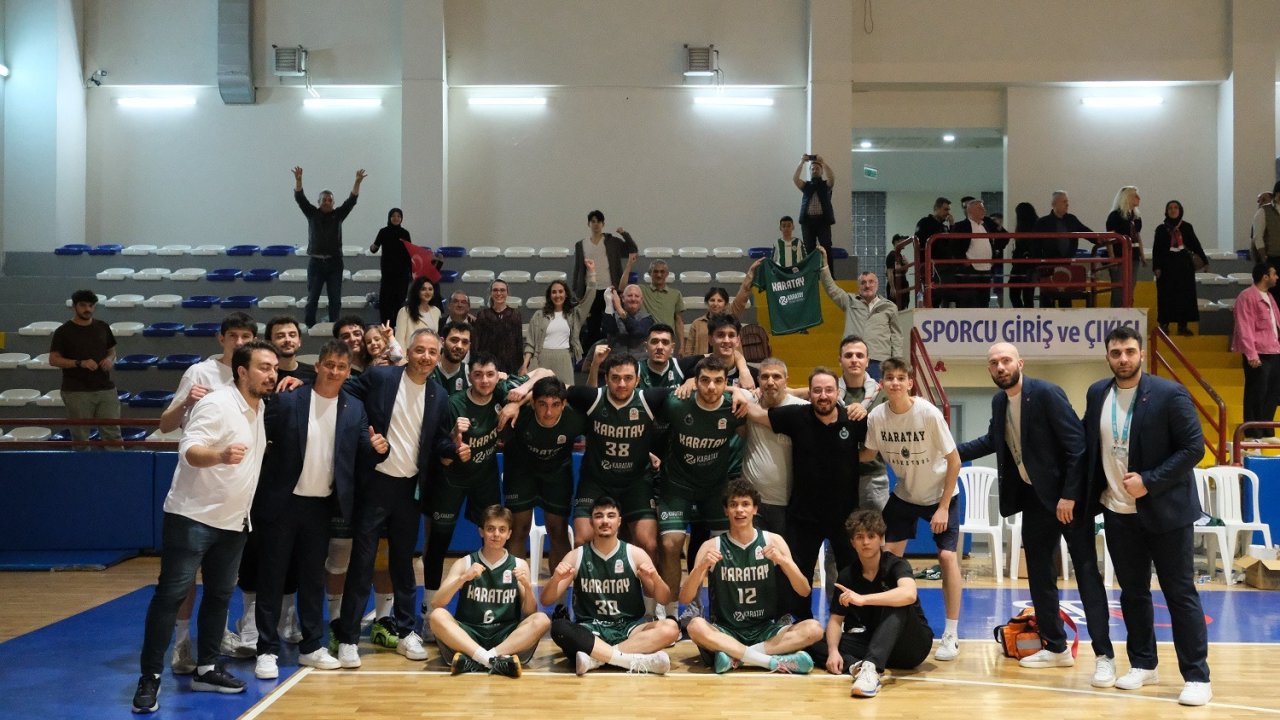 Karatay Belediyespor 2. Lige yükselmek istiyor