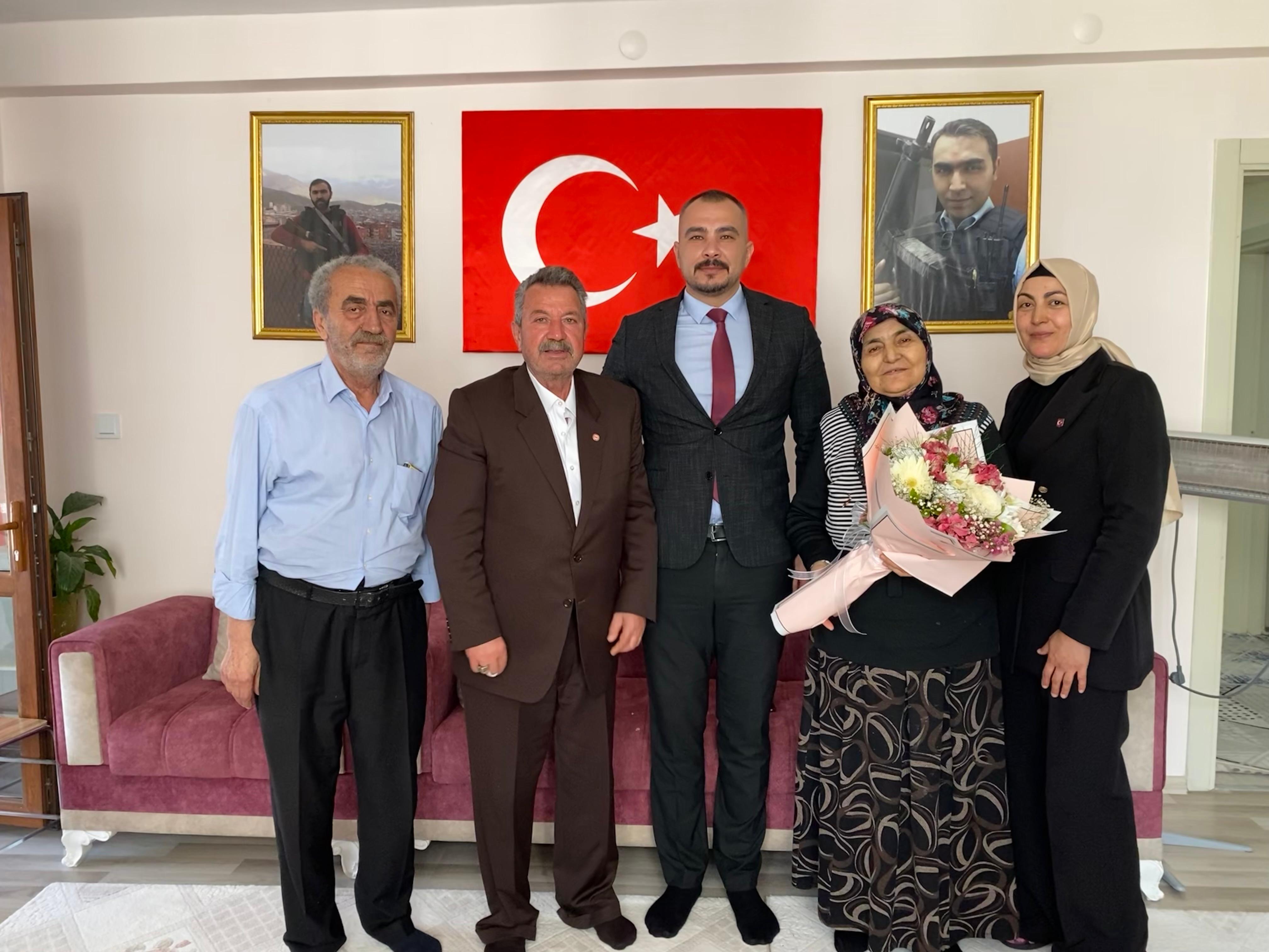 Müdür Tunç'tan Şehit Annesine anlamlı ziyaret