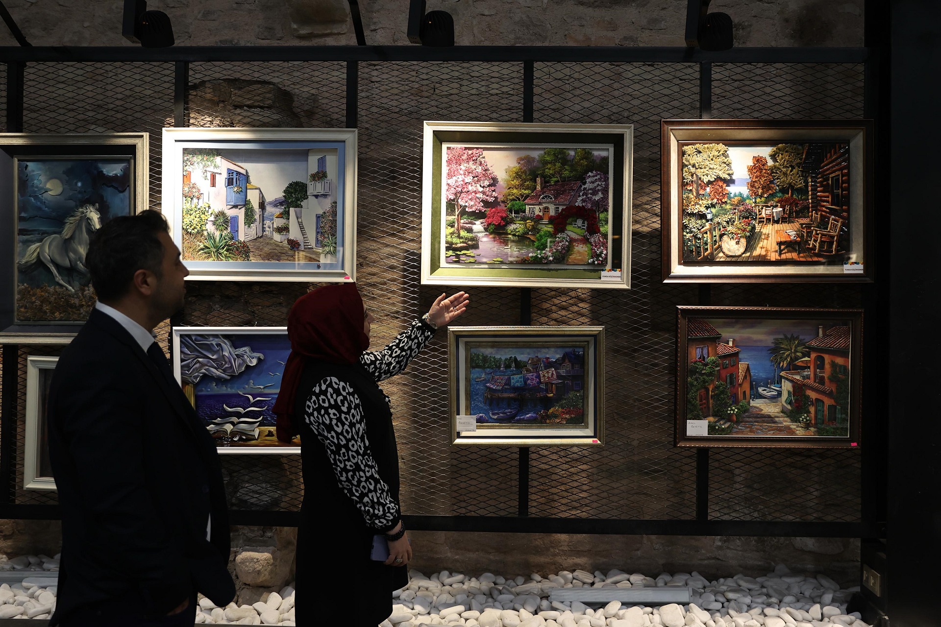Konya'da "Emeği Elinde Hayalin Peşinde" sergisi açıldı