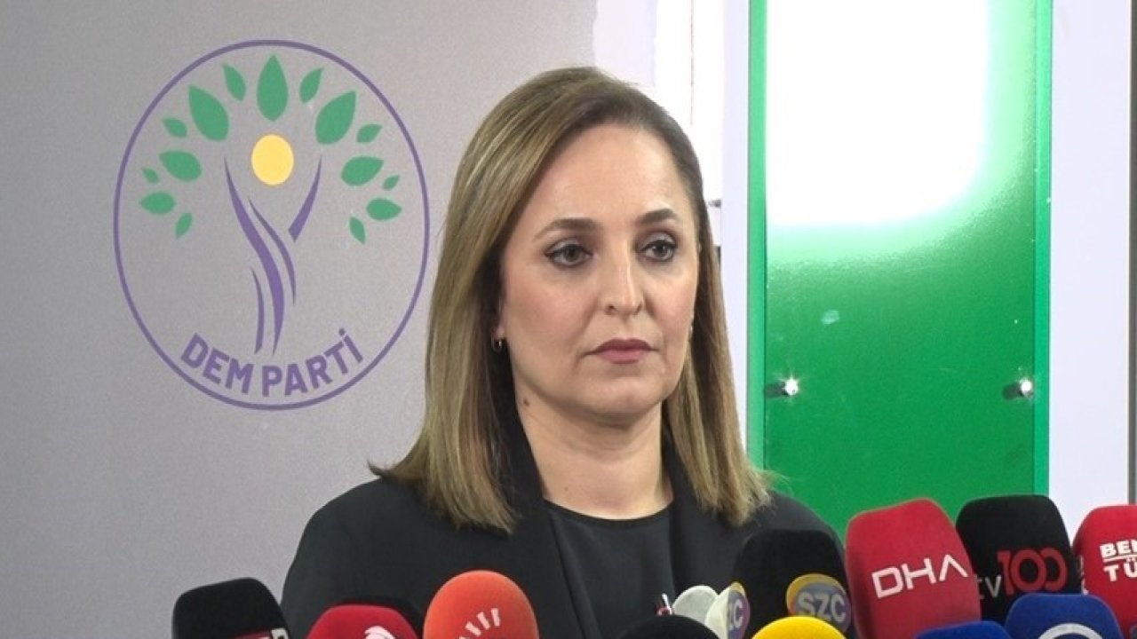 DEM Parti Sözcüsü Doğan: "PKK bugün silahlara veda ettiğini duyurdu"