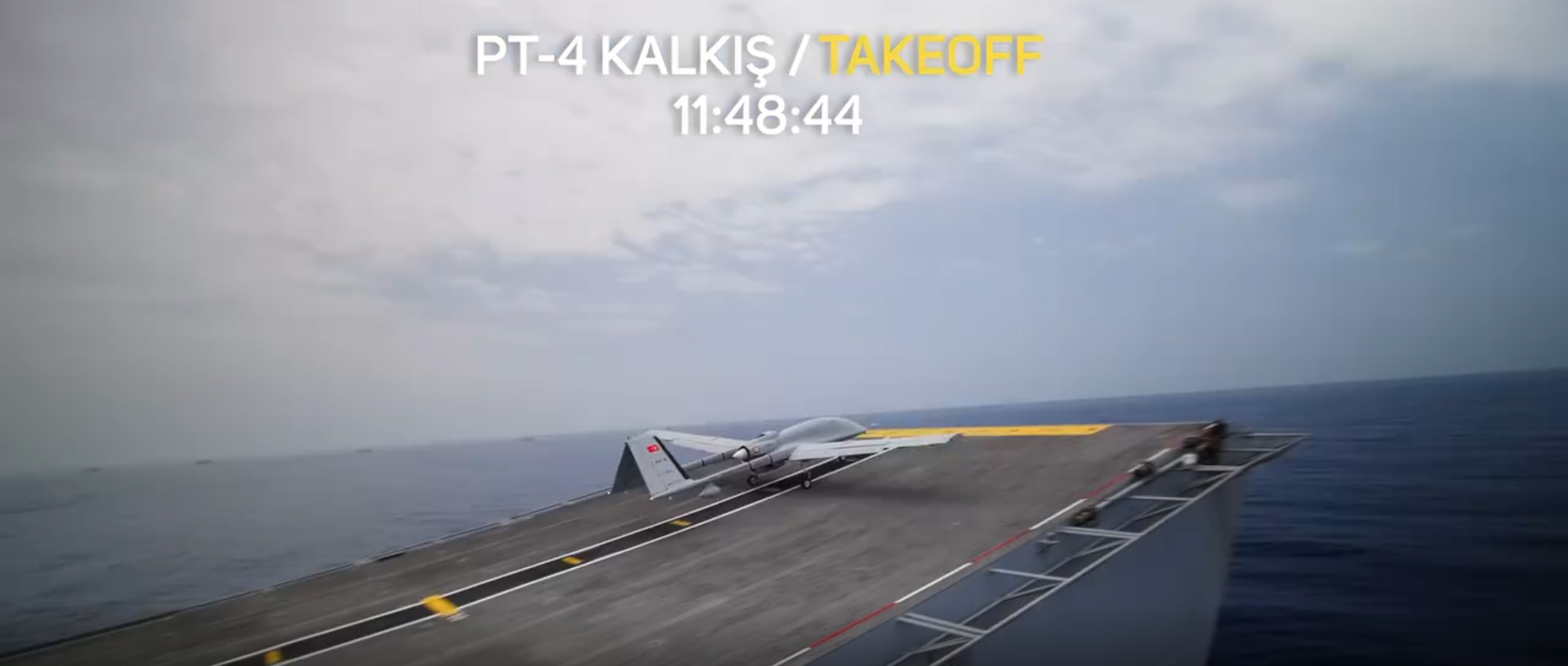 Bayraktar TB3 SİHA'lardan MAM-L ile hedefe tam isabet