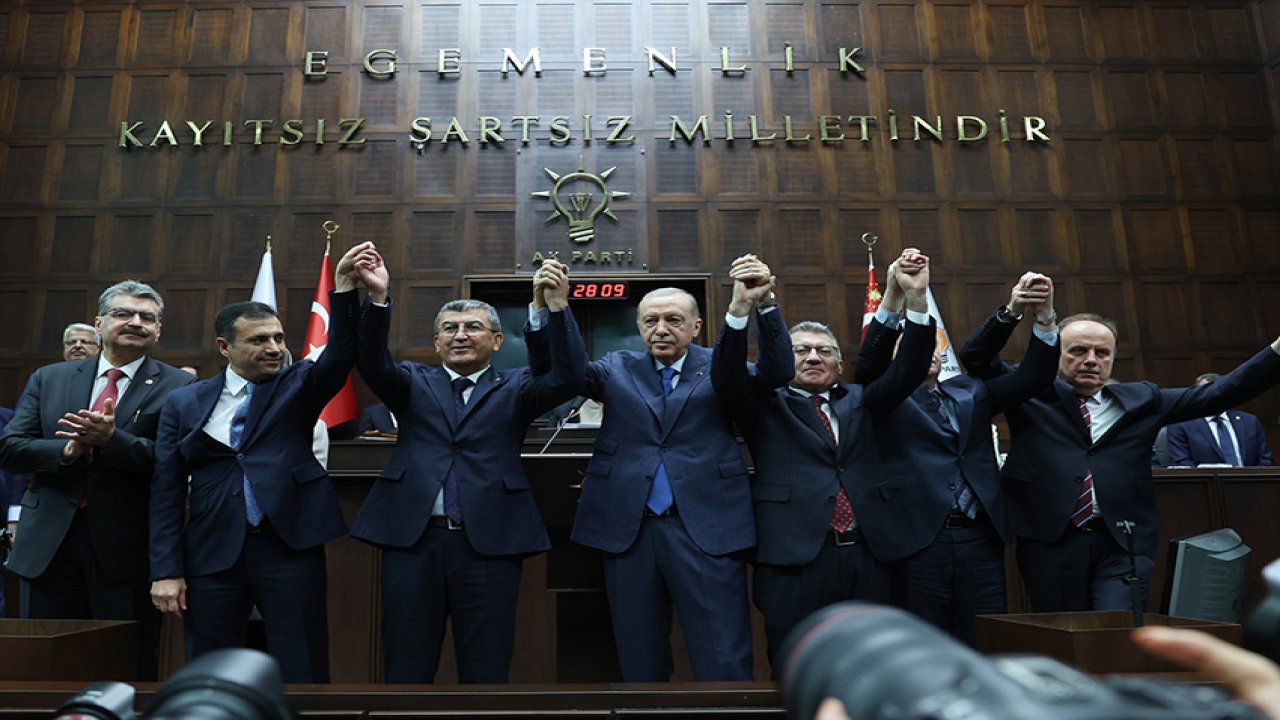 Konya Milletvekili Hasan Ekici ve 2 Belediye Başkanı AK Parti'de