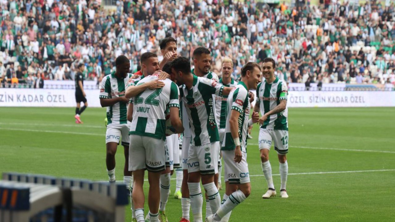 Konyasporlu 2 oyuncusu haftanın 11'inde