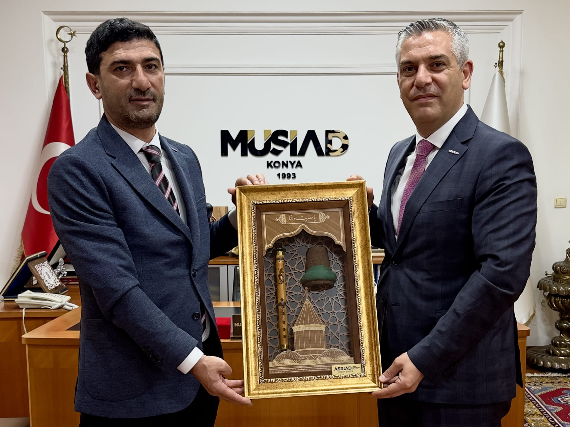 ASRİAD'dan MÜSİAD'a ziyaret