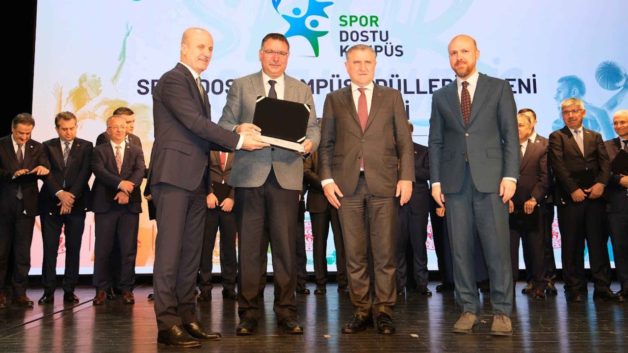 Selçuk Üniversitesi'ne özel spor ödülü