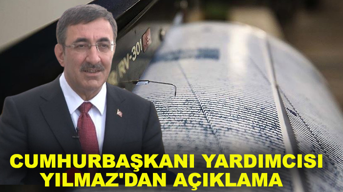Konya'daki 5,2'lik deprem sonrası Cumhurbaşkanı Yardımcısı Yılmaz'dan açıklama