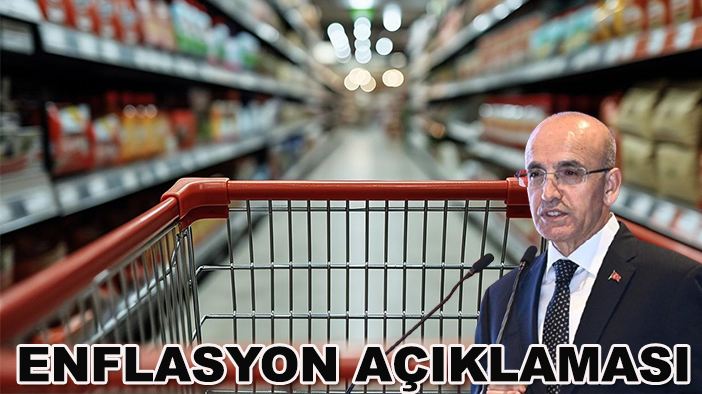 Bakan Şimşek'ten son dakika enflasyon açıklaması