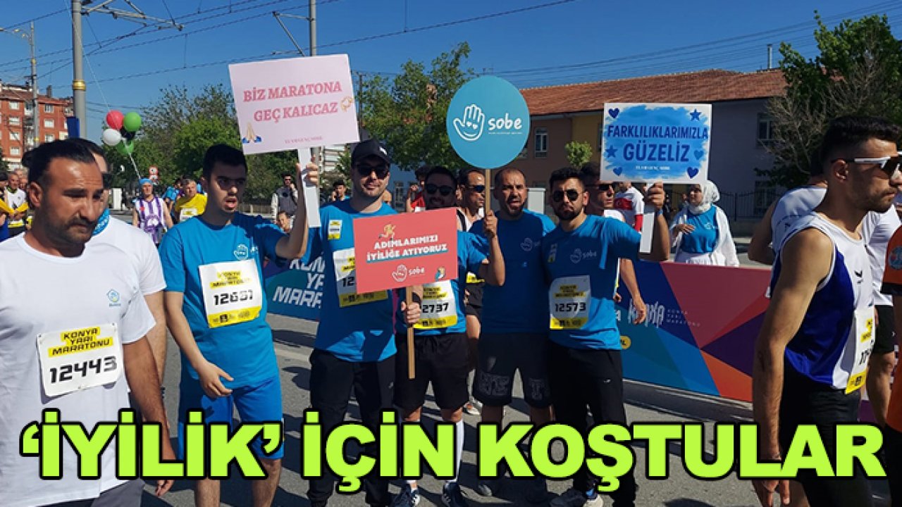 Farkındalık ve iyilik için koştular