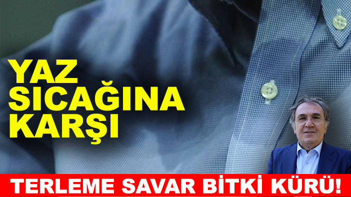 İbrahim Saraçoğlu'ndan yaz sıcağına karşı terleme savar bitki kürü!