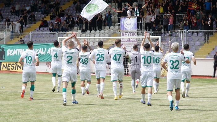 Ereğlispor play-off çeyrek final maçı için Manisa'da