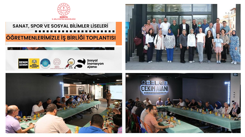 Konya'da  "İnovasyon İçin İş Birliği Toplantısı" gerçekleştirildi