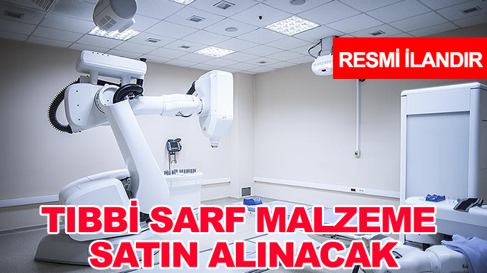 Şehir Hastanesi - Konya Sağlık Bakanlığı Bakan Yardımcılıkları tıbbi sarf malzeme satın alacak