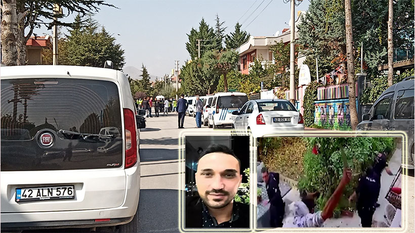 Konya'da polisin  33 suç kaydı bulunan şahıs tarafından yaralandığı olayda yargılama başladı