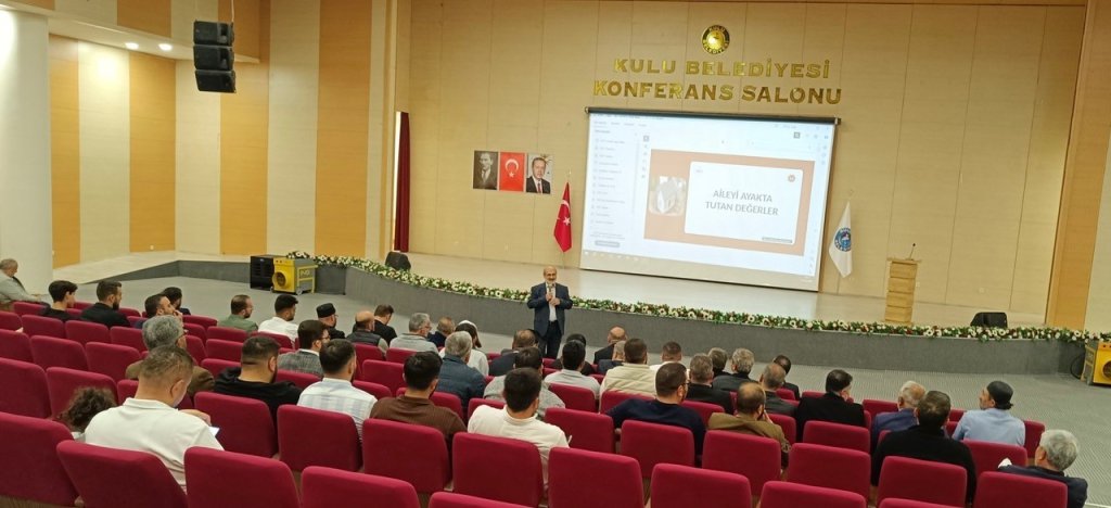 Konya "Değerleriyle Güçlü Ailem" programı düzenlendi