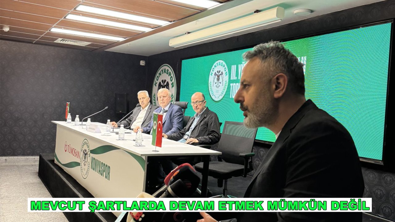 Korkmaz: Mevcut şartlarda devam etmek mümkün değil