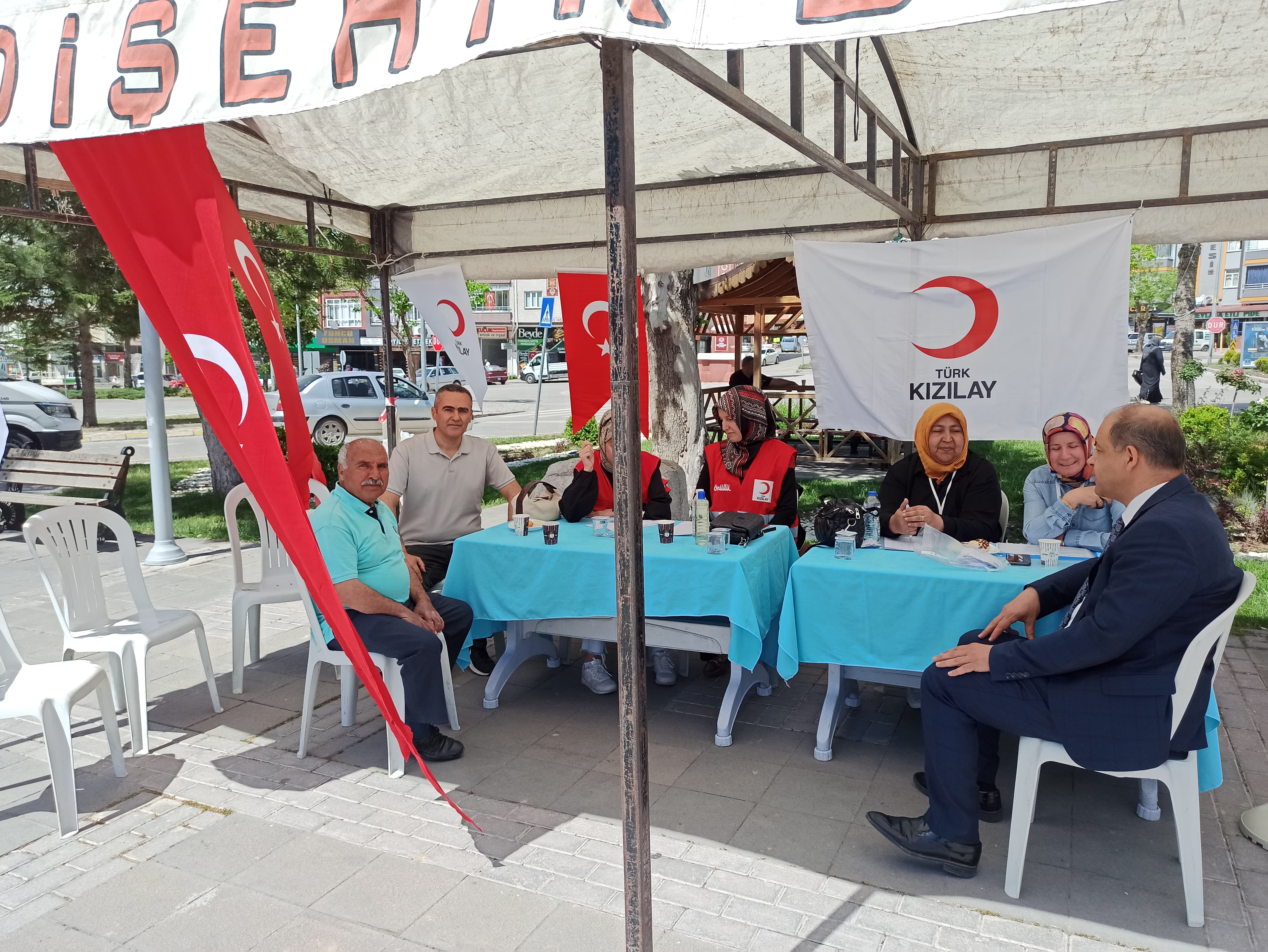 Seydişehir'de sağlıklı yaşam için boy ve kilo ölçümü yapıldı