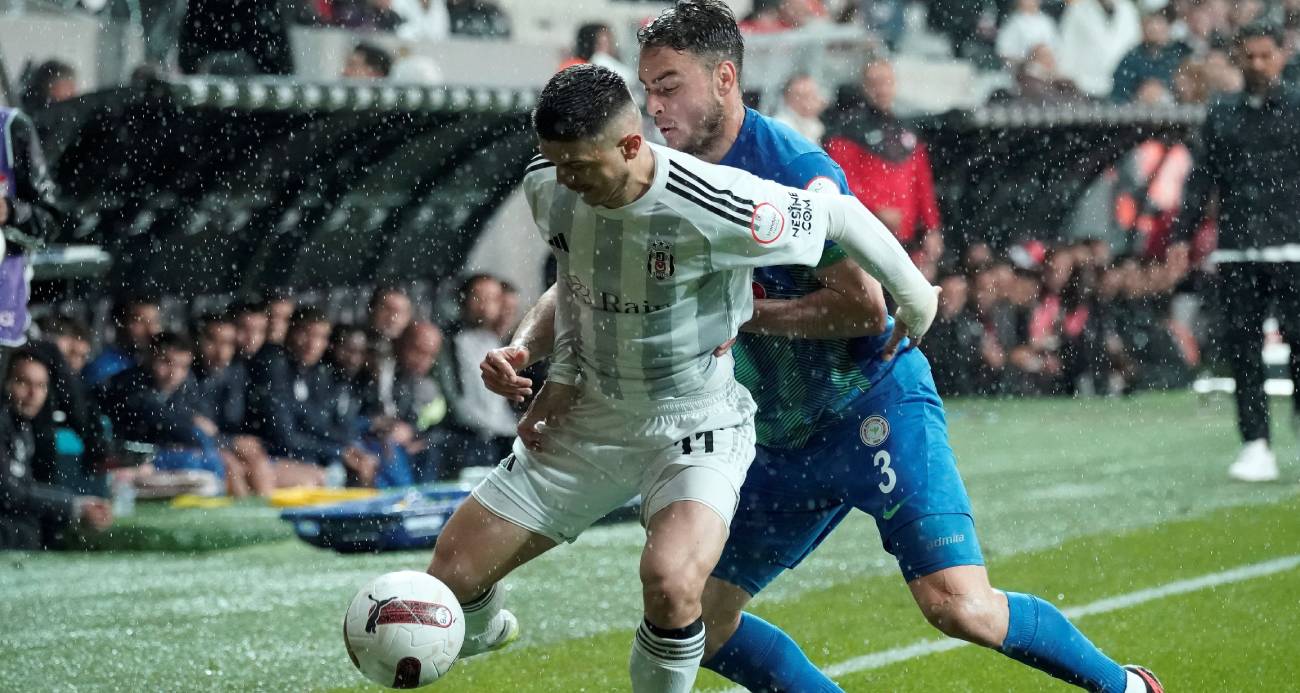 Beşiktaş ile Çaykur Rizespor 46. randevuda
