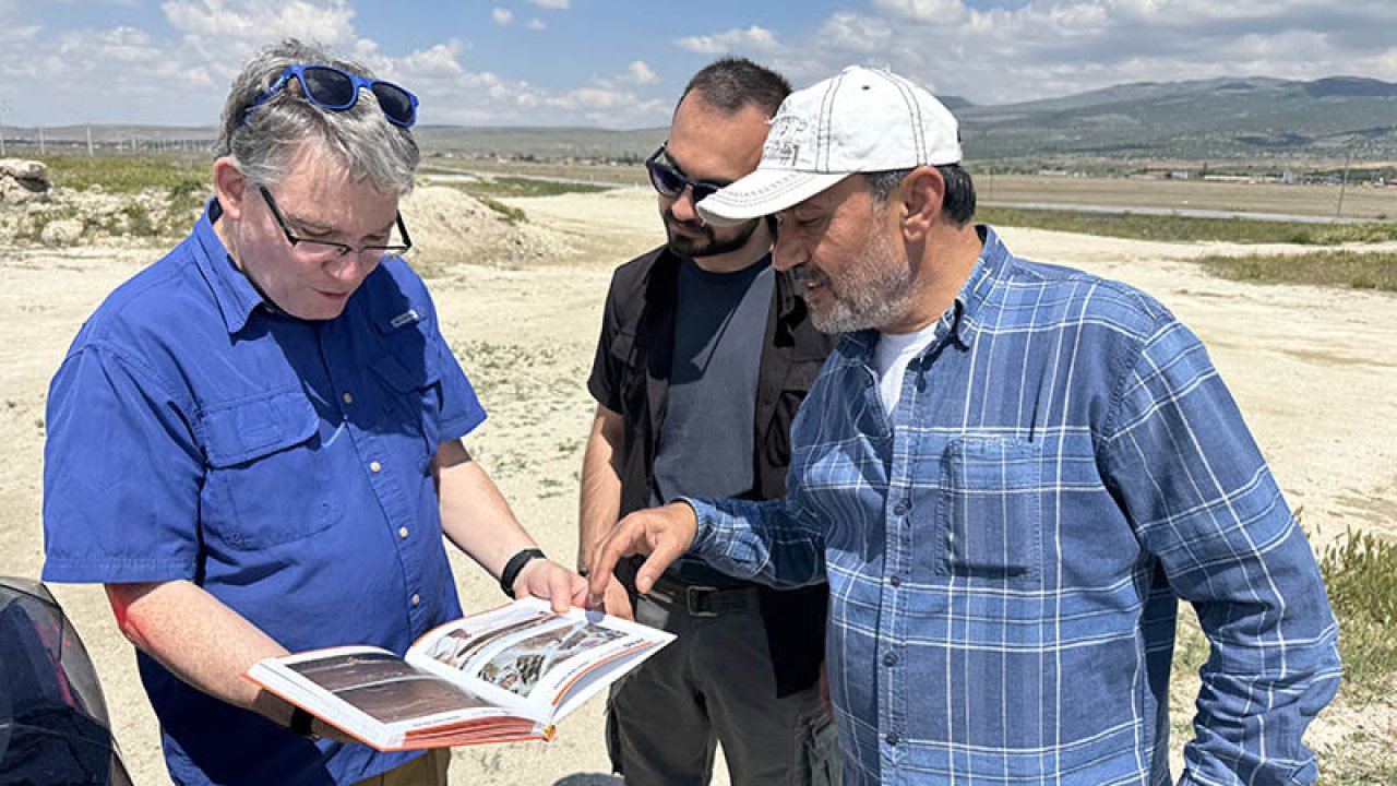ABD Kentucky Üniversitesinden profesör Konya'da obrukları inceledi