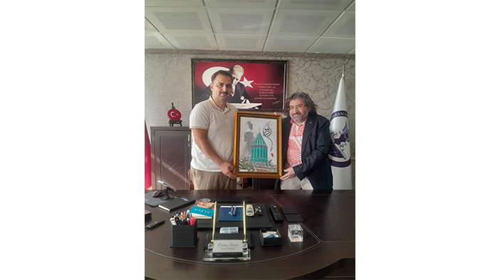 Başkan Günay'dan Müdür Sarıcayı'ya ziyaret